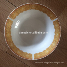 beautiful design porcelain soup plate